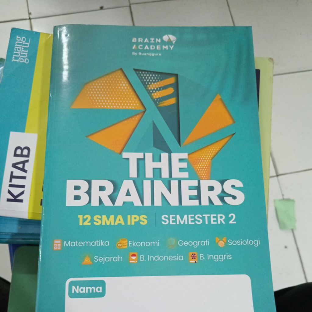 THE BRAINERS 12 SMA IPS SEMESTER 2 BUKU SECOND ORIGINAL