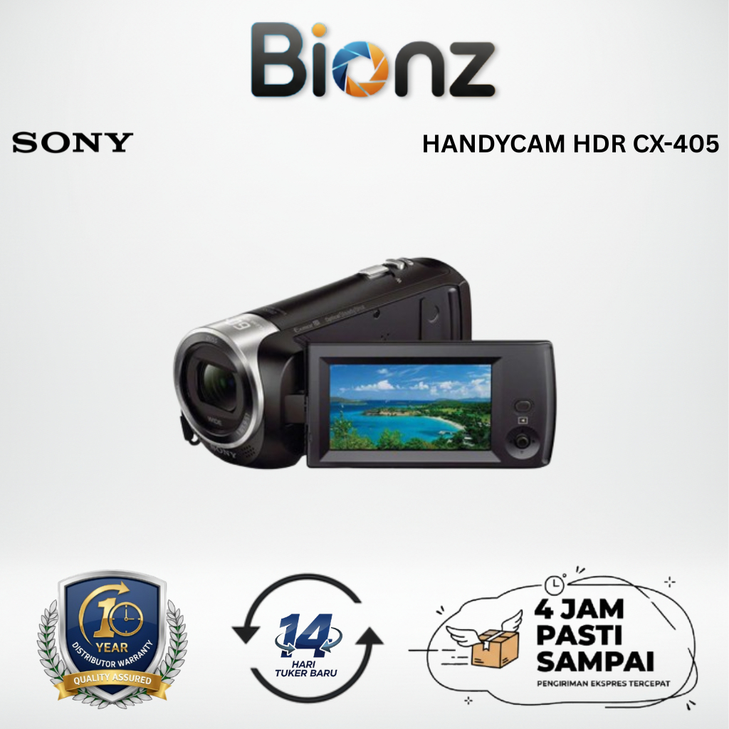 HANDYCAM SONY HDR CX405 / CAMCORDER SONY CX405 / HANDYCAM SONY HDR CX405