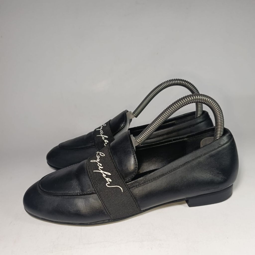 Karl Lagerfeld original leather loafers 36 size woman shoes