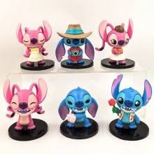 Figur Disney Stitch is 6 Dekorasi kue