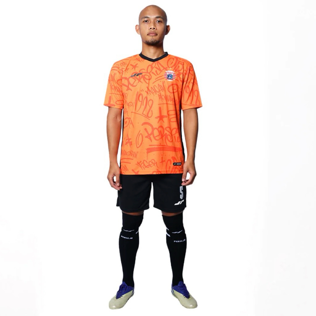 Jersey Persija Jakarta Training 2023 2024 Grafcity Oren Original