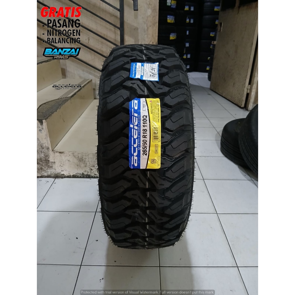 Ban Mobil Offroad M/T Ring 18 265/60 I ACCELERA MT-01 265 60 R18