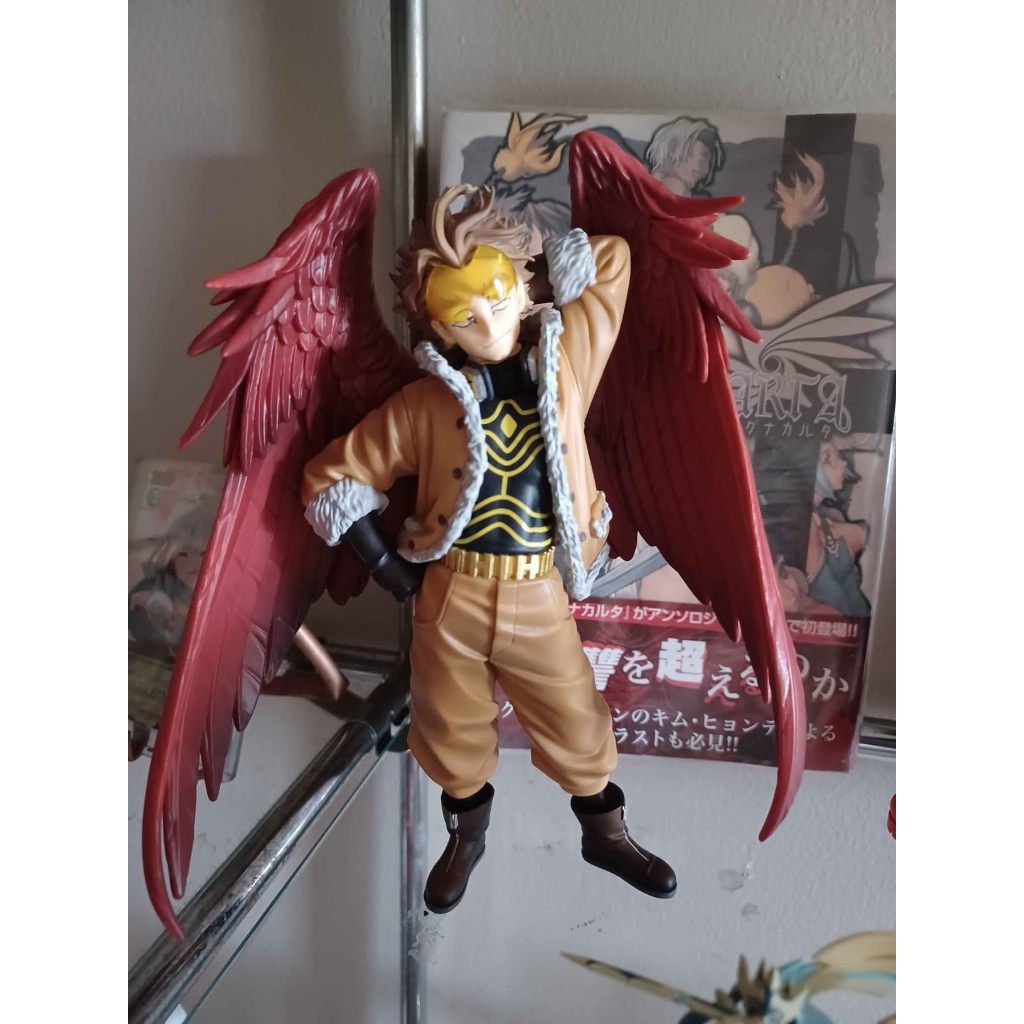 READY BANDAI SPIRITS ICHIBANSHO MY HERO ACADEMIA - HAWKS (THE TOP 5) COLLECTIBLE FIGURE