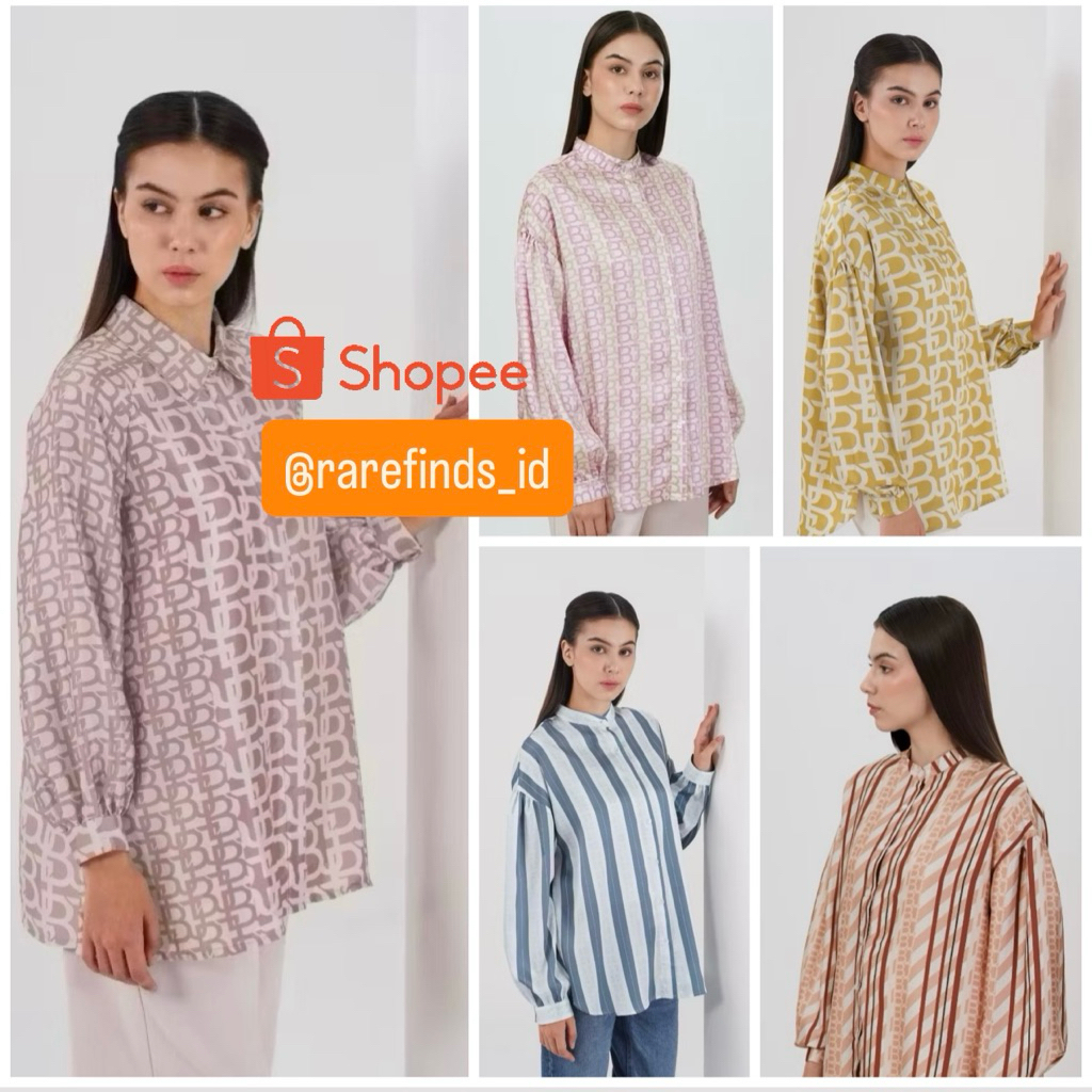 [NEW] SALE Original Benang Jarum Monogram Exclusive Shopee Monogram Basic Shirt Pink Bukan Raglan Ma