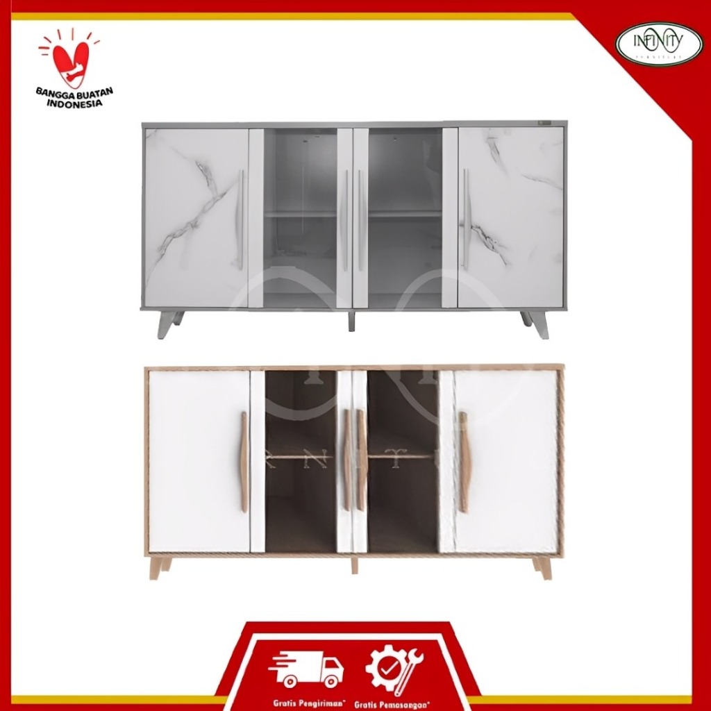 Sideboard Buffet Cabinet Credenza RENOVA