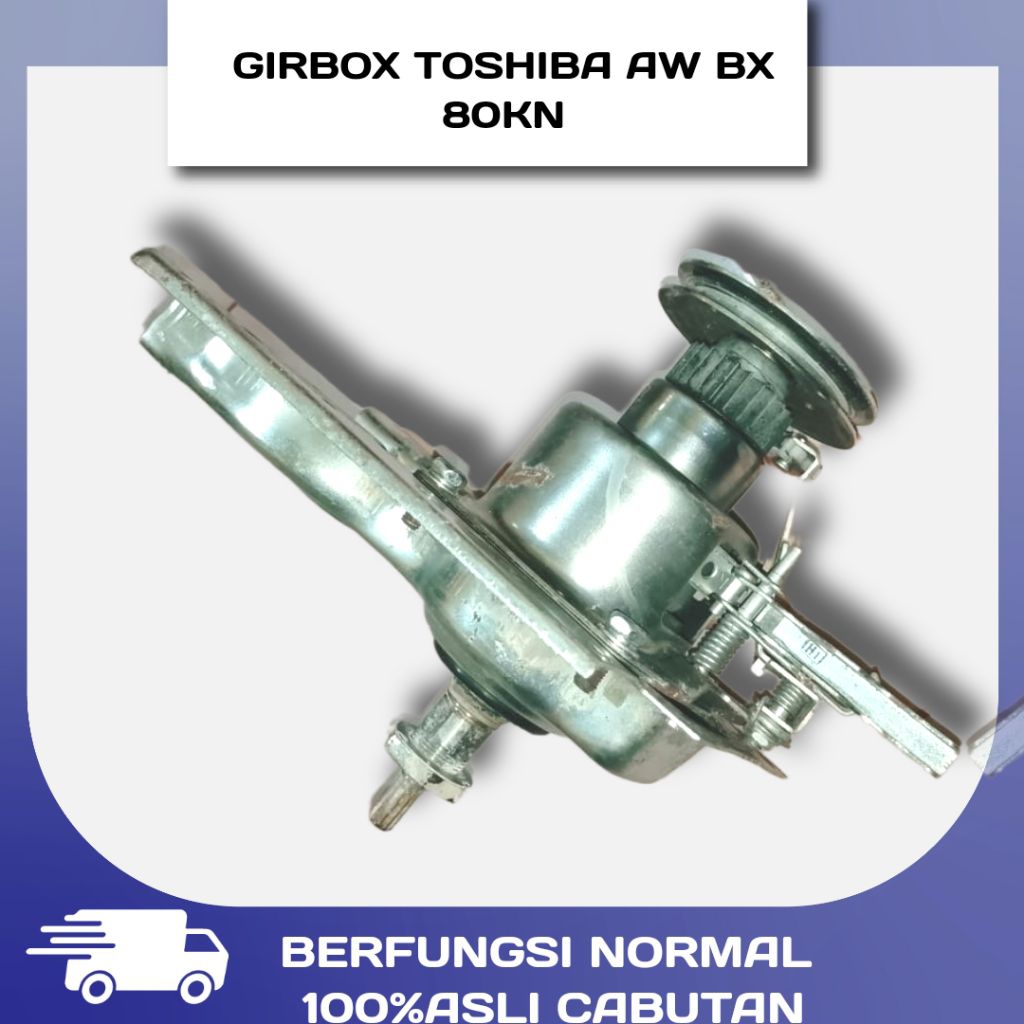 girbox gearbox mesin cuci toshiba  aw bx 80kn asli cabut siap pakai