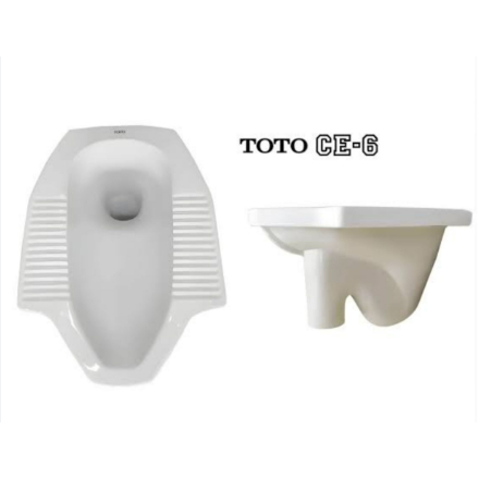CLOSET JONGKOK TOTO CE6 WC Jongkok Toilet