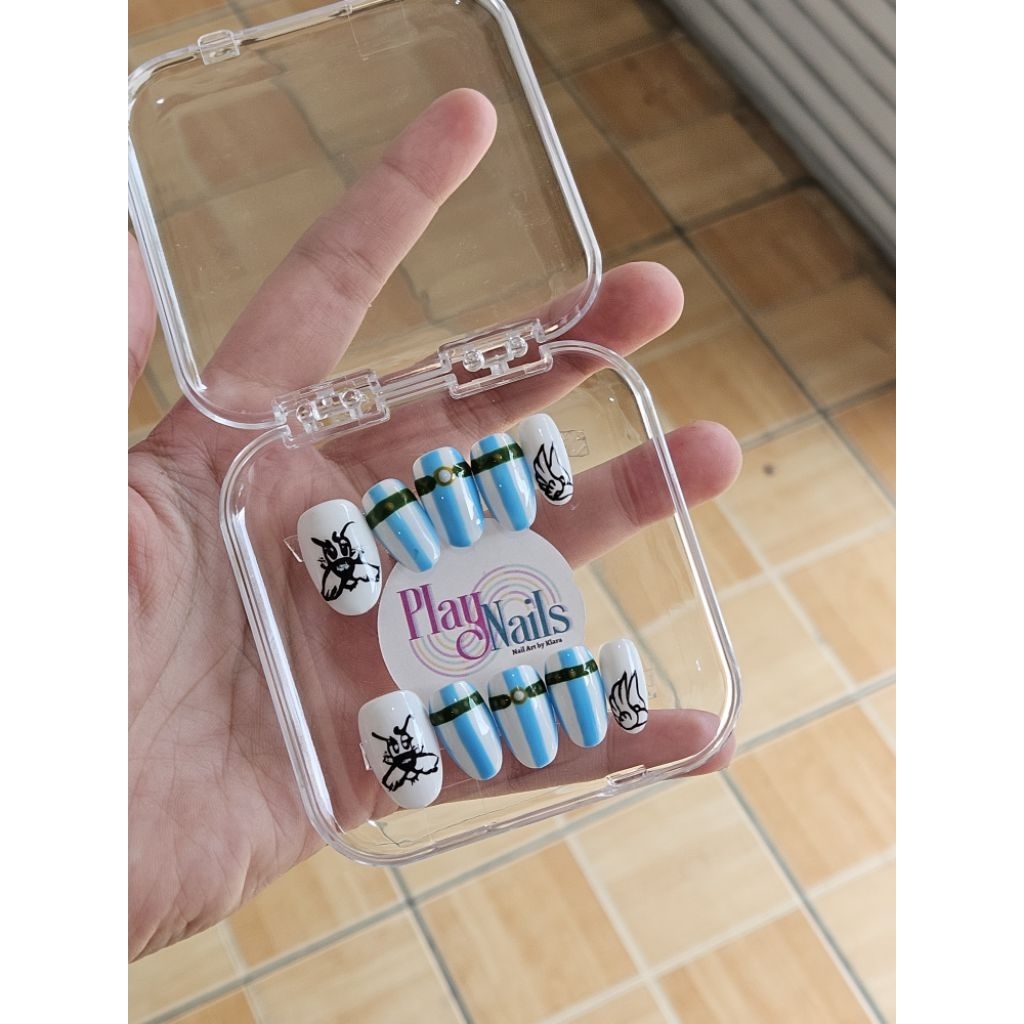 Press on nails Asterix Obelix
