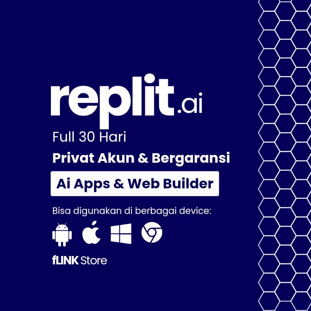 REPLIT.AI CORE PRIVAT AKUN 30 HARI