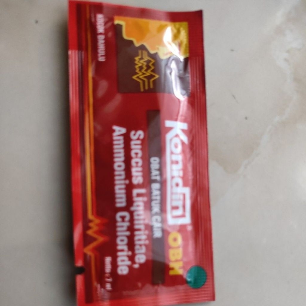 Konidin cair sashet 7ml syrup obat batuk