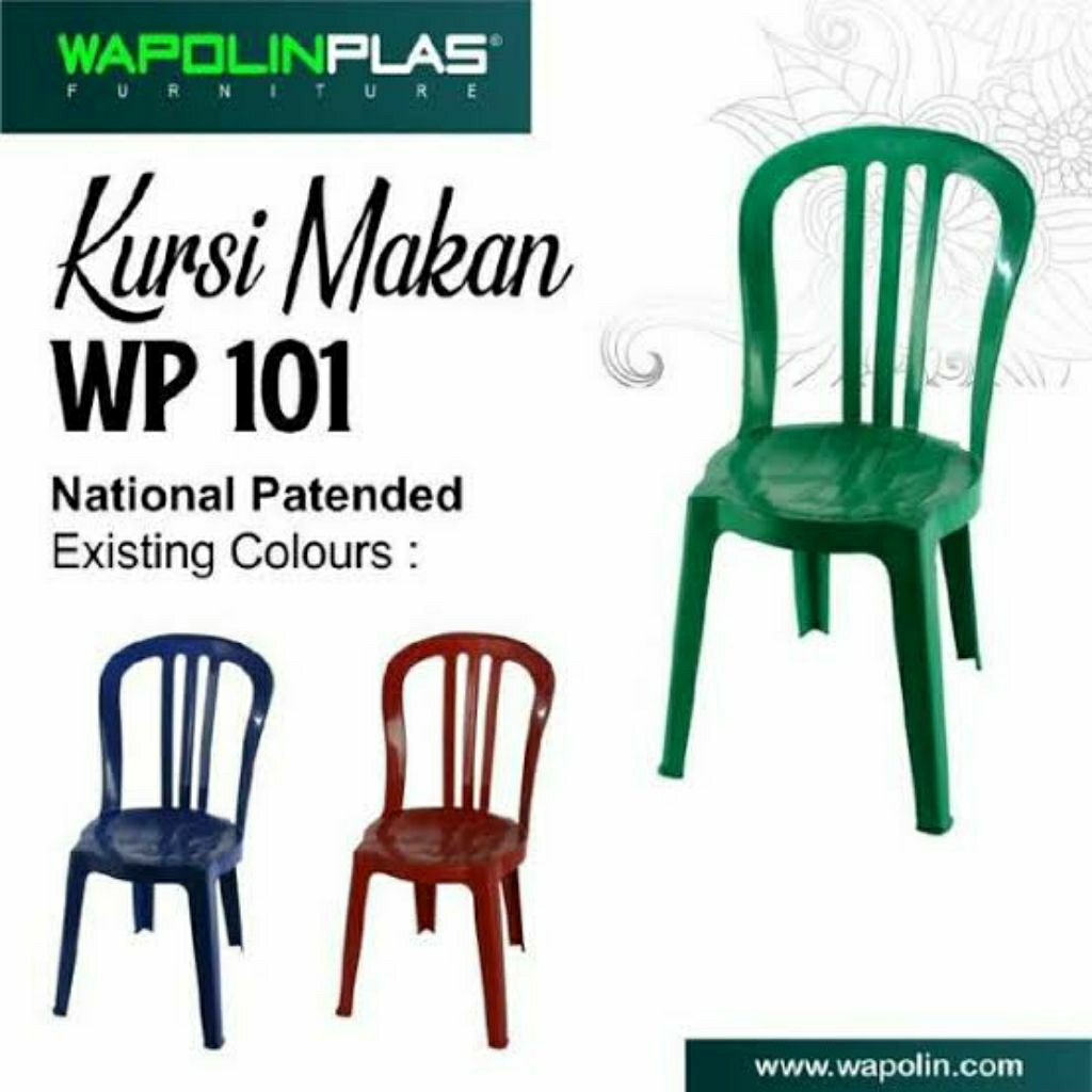 KURSI MAKAN/KURSI HAJATAN WAPOLIN WP101