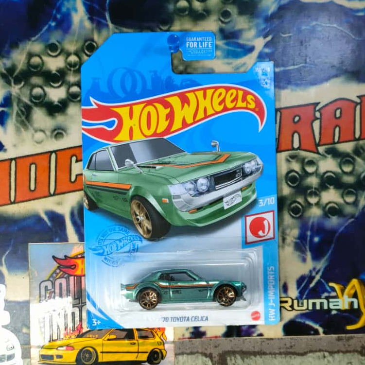 DIECAST HOT  WHEELS 70 TOYOTA CELICA COLLECTOR