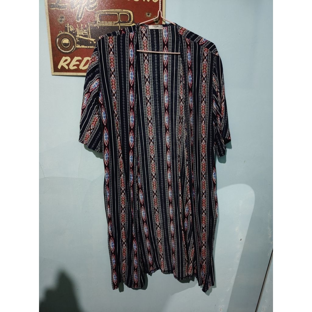 Outer Motif kain tenun panjang