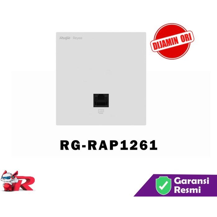 RG-RAP1261 Reyee Wi-Fi 6 AX3000 Ultra-Thin Wall Plate Access Point