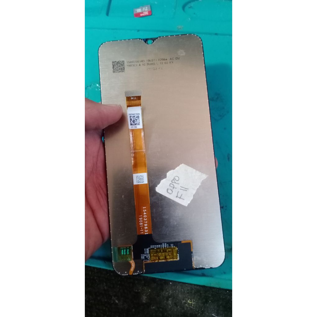 lcd oppo f11 original copotan ya kaka