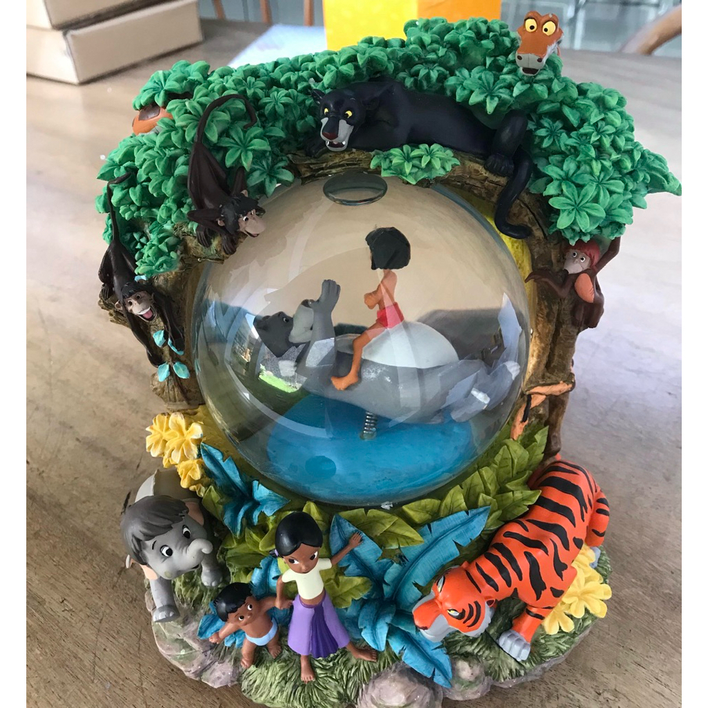 disney snow globe / jungle book snow globe