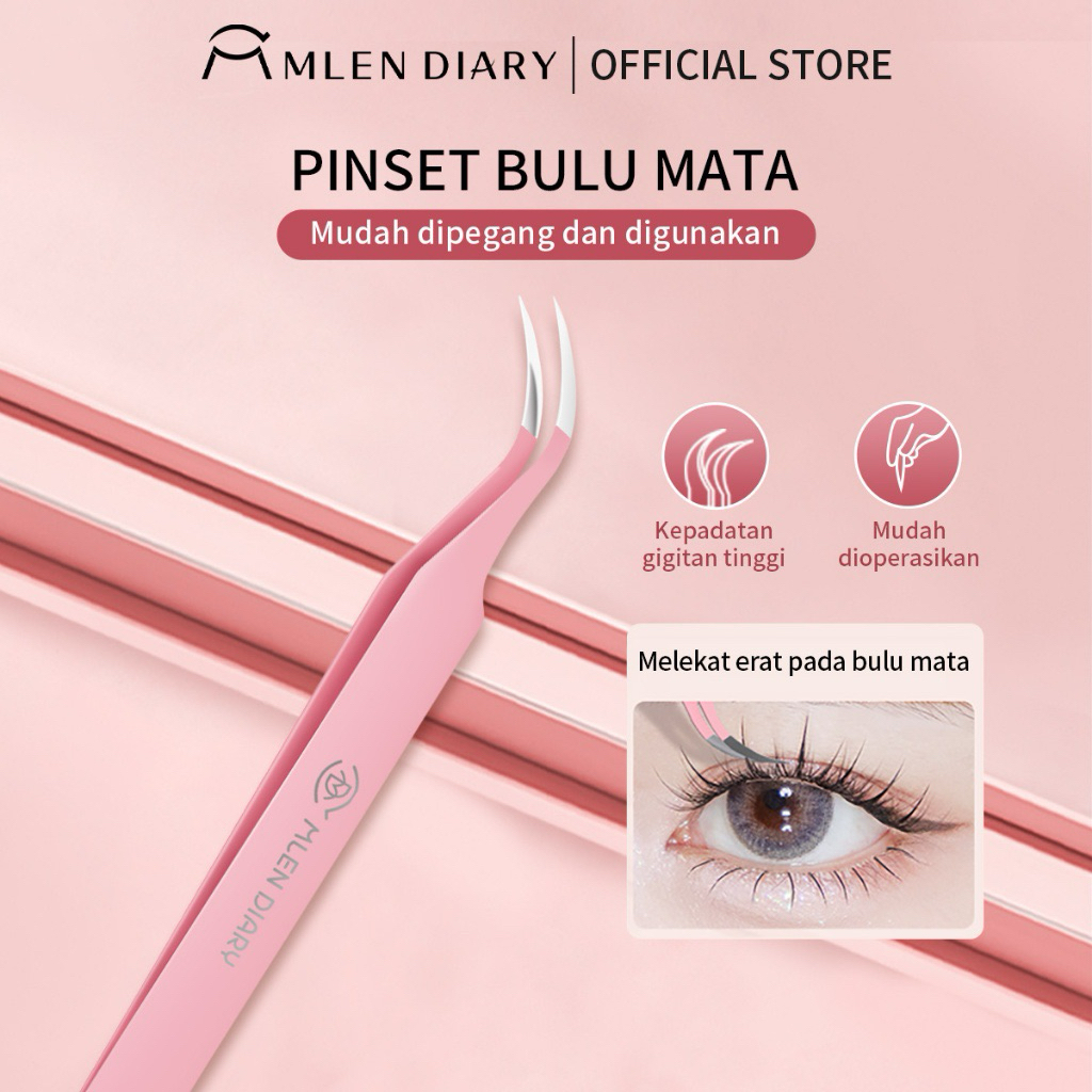 Pinset Mlen Diary Bulu Mata