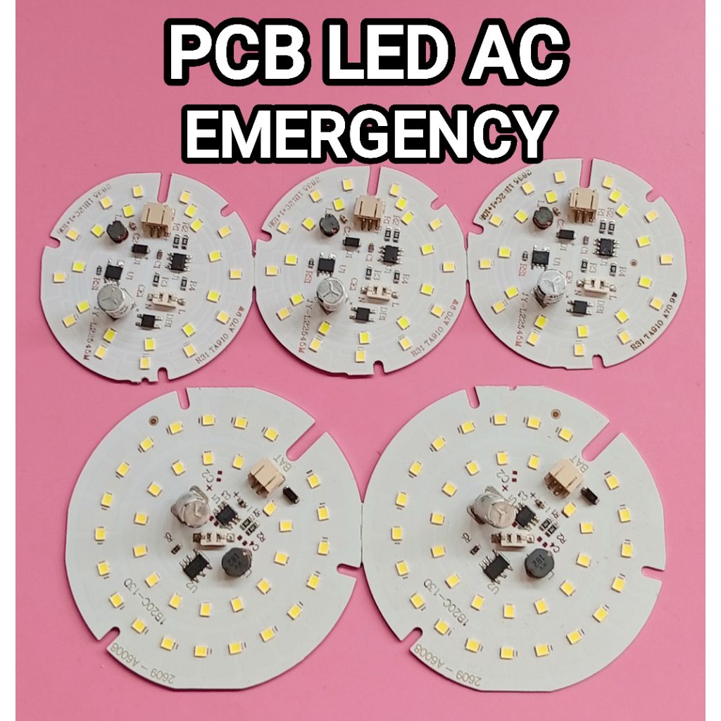 PCB LED AC EMERGENCY 7 9 12 18 WATT
