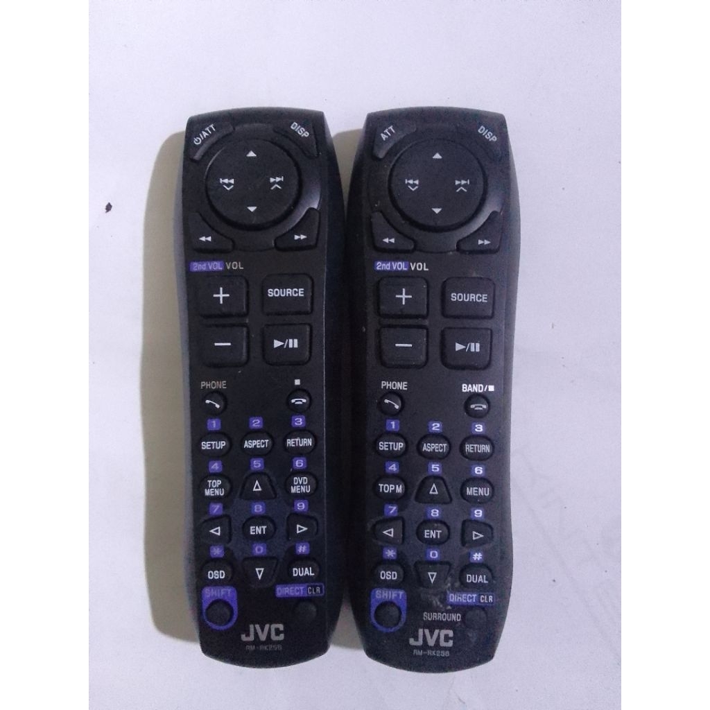 remote merk jvc