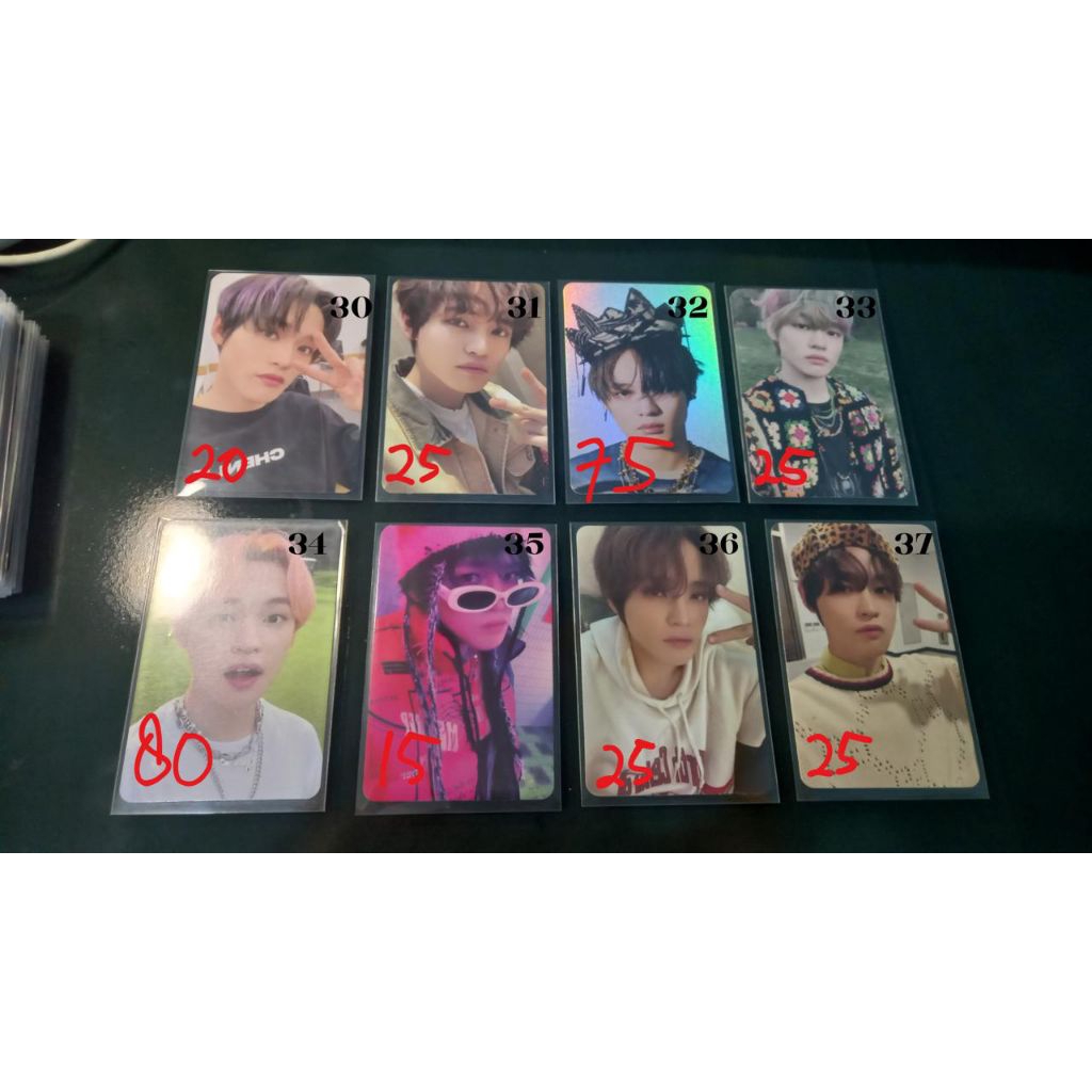 pc chenle photocard nct md holo beatbox