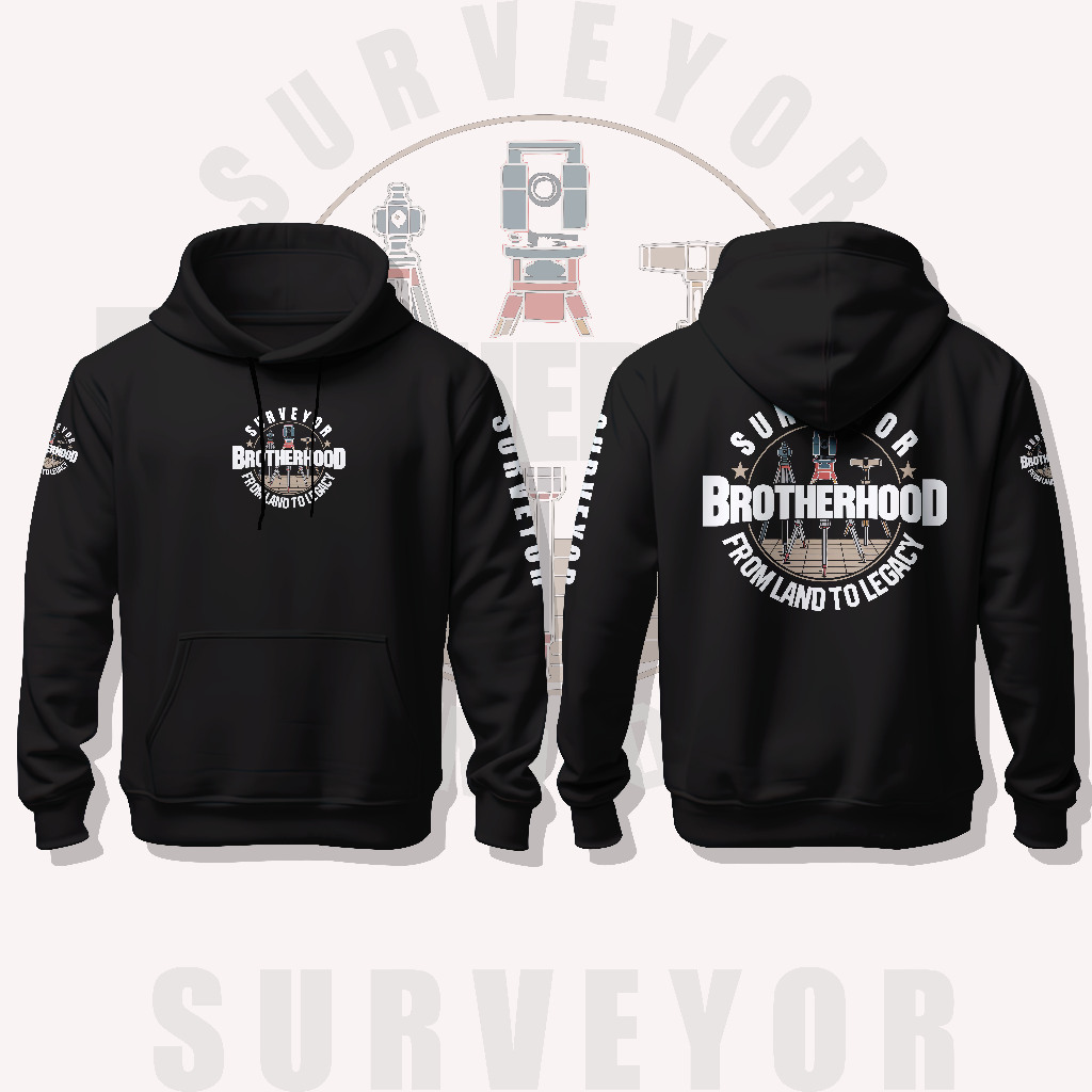 Hoodie Jumper Surveyor Brotherhood | Surveyor Brotherhood From Land To Lagacy Hoodie