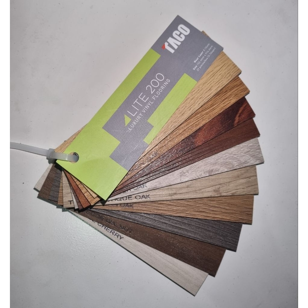Taco Lite 200 Luxury Vinyl Flooring Sample/Catalogue