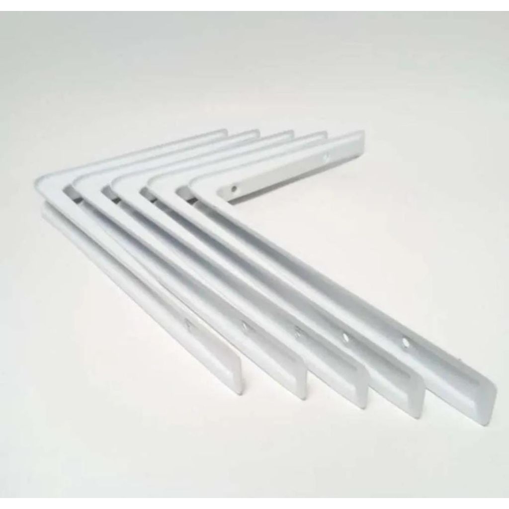 Siku Rak 19x27 CM Toledo siku L rak bracket penyangga siku besi tebal kuat dinding minimalis serbagu