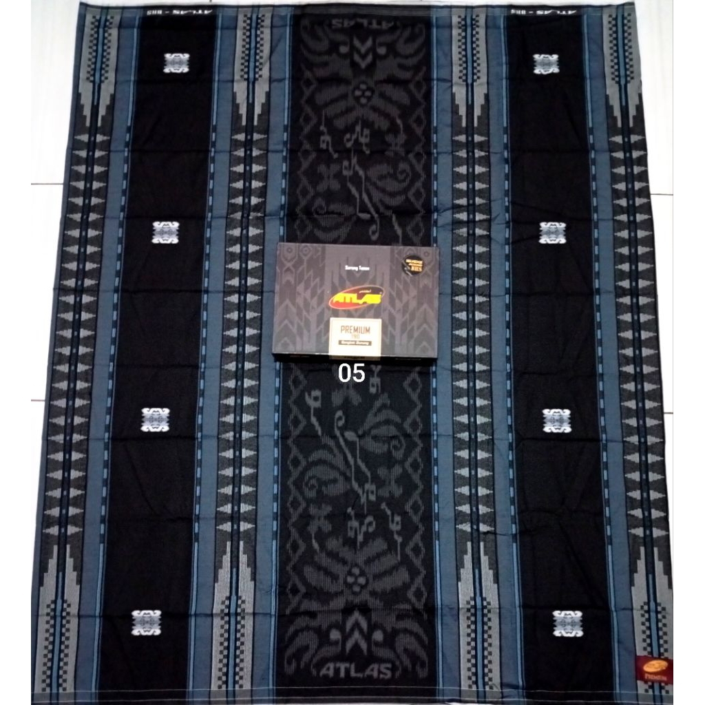 SARUNG ATLAS PREMIUM 780 GOLD SONGKET