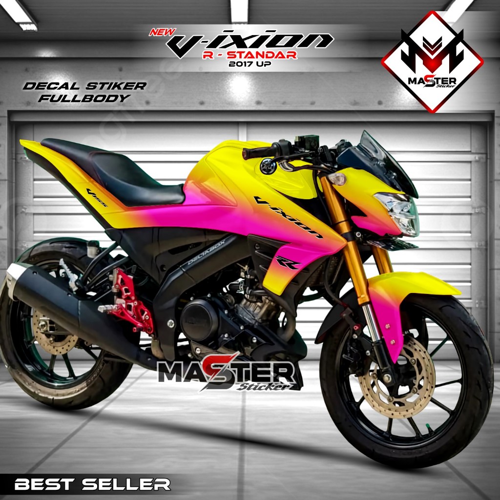 Terbaru Stiker Vixion R Full Body Stiker Full Body Stiker New Vixion R Full Body Striping Full Body 