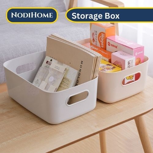 STORAGE BOX ORGANIZER / KOTAK PENYIMPANAN SERBAGUNA / KOTAK SKINCARE / KERANJANG MAKANAN