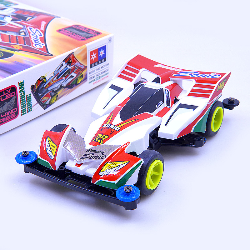 Mini 4wd Rep. Tamiya Hurricane Sonic Super TZ Merk DAXING