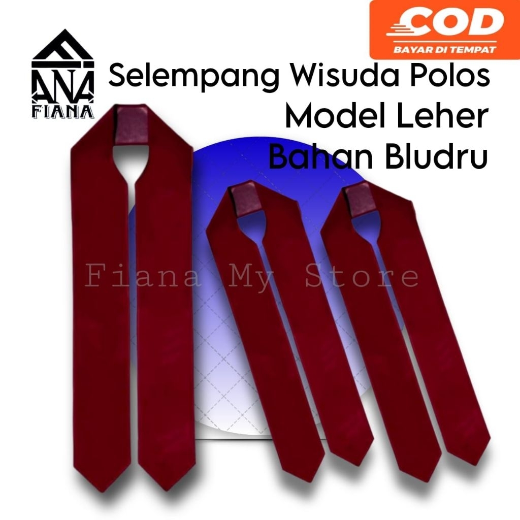 Selempang Wisuda Kalung Polos | Selempang Wisuda Polos | Selempang Kalung | Selempang Kalung Polos |