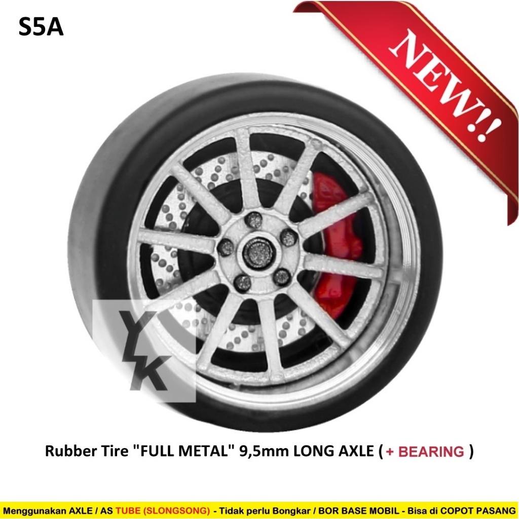 CARLOMO PREMIUM S CLASS RIMS Long Axle 9,5mm MODEL 10 SPOKE STR