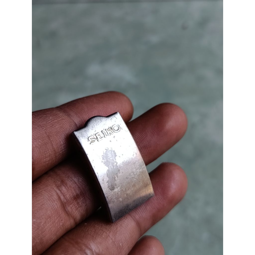 Original part Clasp buckle SEIKO 5 JAPAN suku cadang Jam tangan pria ORI COPOTAN