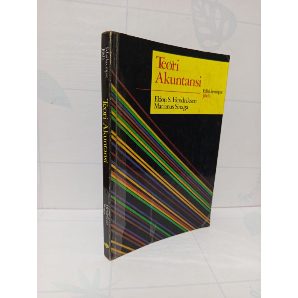Teori Akuntansi Jilid 1 by Eldon S Hendriksen