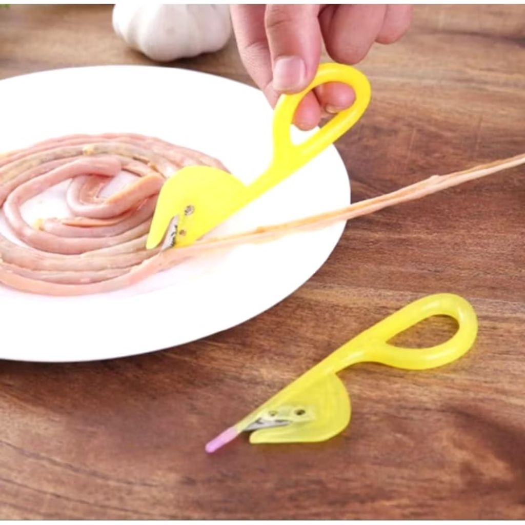 {A356} Pisau Pembersih Usus Ayam Pisau Pembelah Perut Ikan Multifungsi