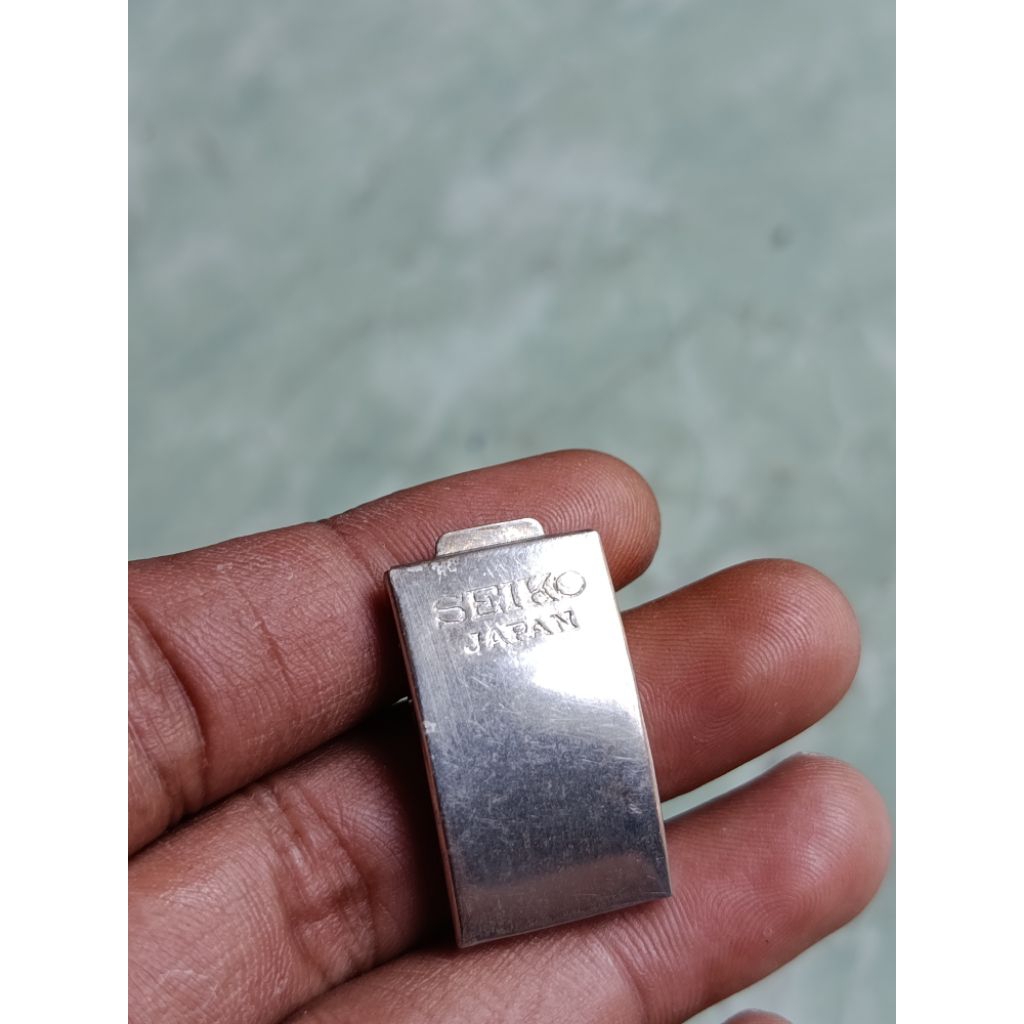 Original part Clasp Buckle Jam SEIKO 5 JAPAN suku cadang Jam tangan pria ORI COPOTAN