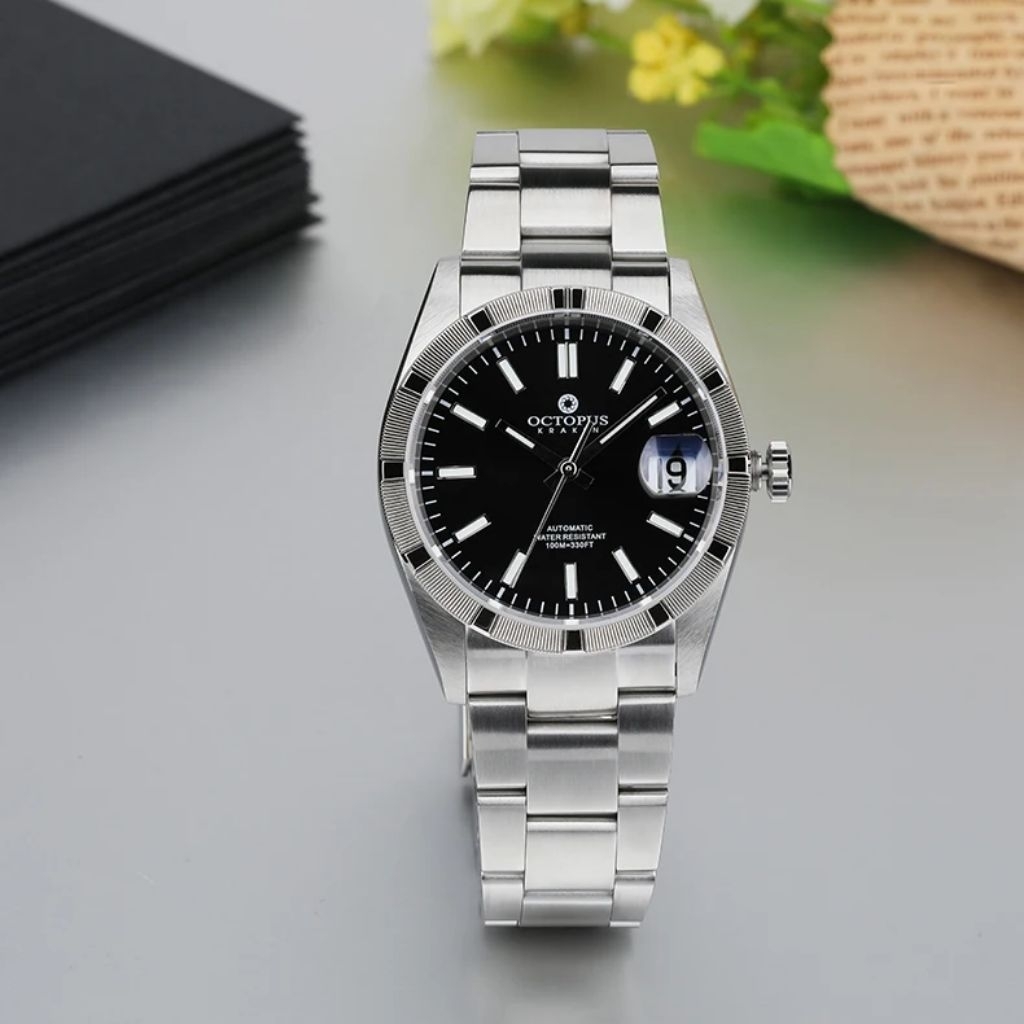 Octopus Kraken Oct016 Vitage DJ 15210 Homage Watch