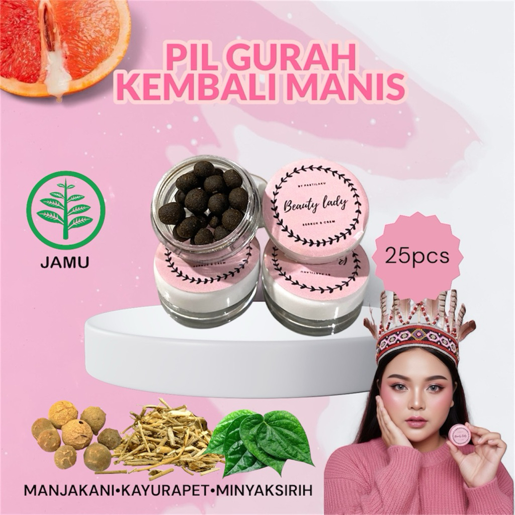 Pil Gurah Miss ViVi Kembali Manis / Pil Herbal Diang/ Perawatan Wanita