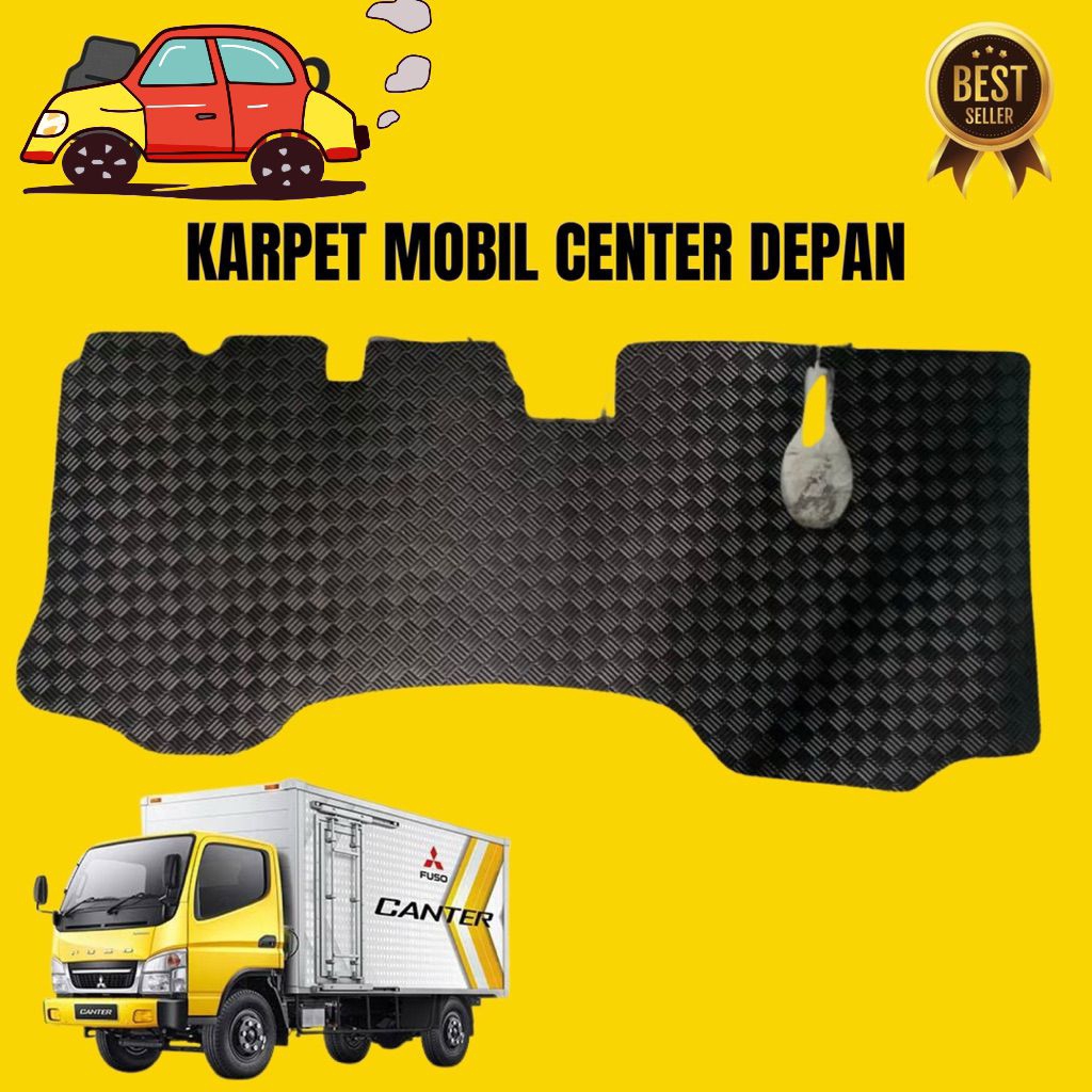 KARPET DEPAN/ KARPET KABIN TRUK CENTER ALAS KAKI TRUK BOX CANTER DEPAN SAJA
