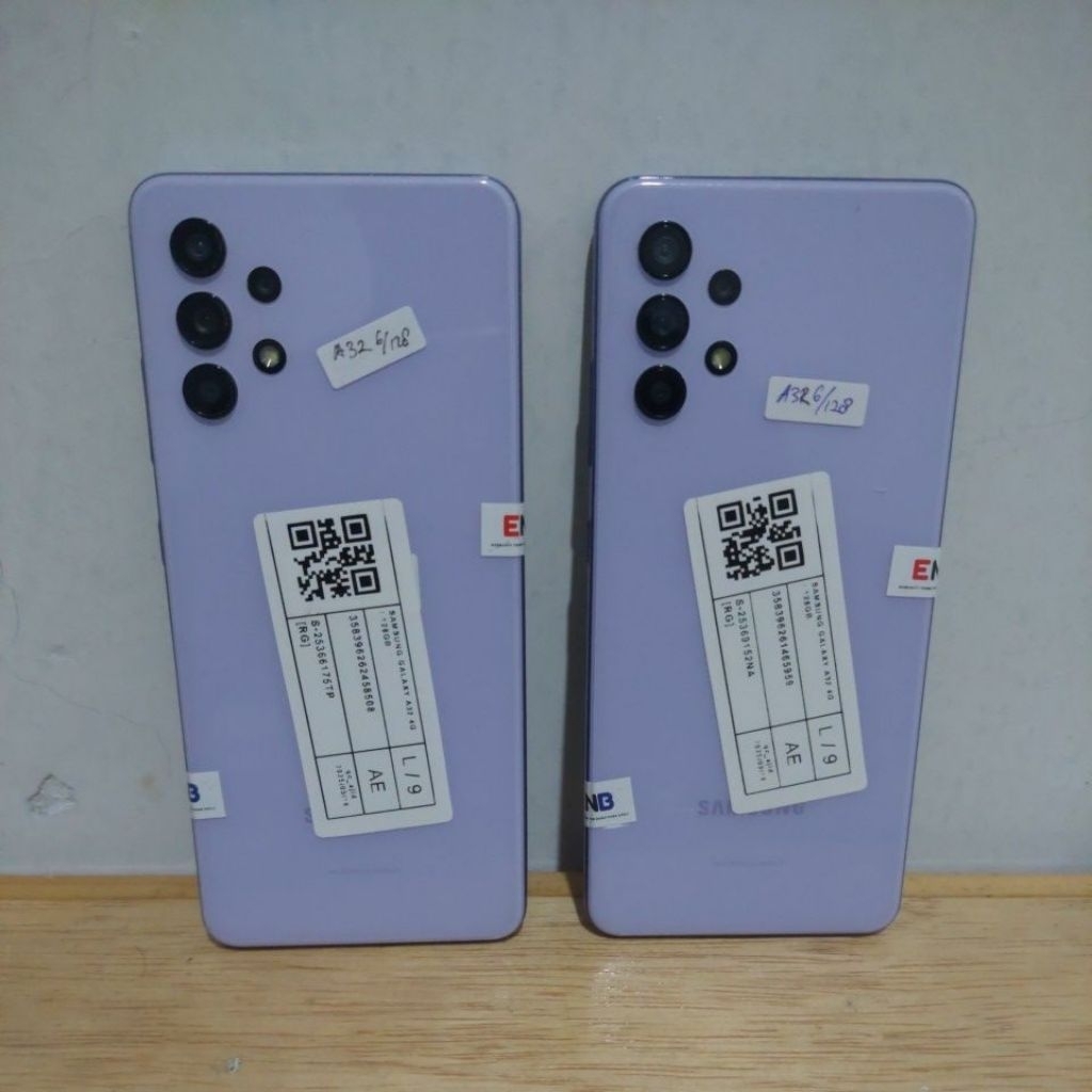 Hp Handphone Samsung GaLaxy A32 6/128 8/128 4G & 5G Second Original SEIN indonesia Siap pakai Dan Be