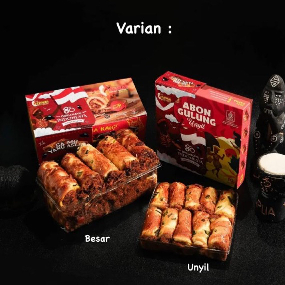 Roti Abon Gulung Pawai/Hawai Bakery HALAL Oleh-oleh Khas Papua Original (Bukan Billy Bakery)