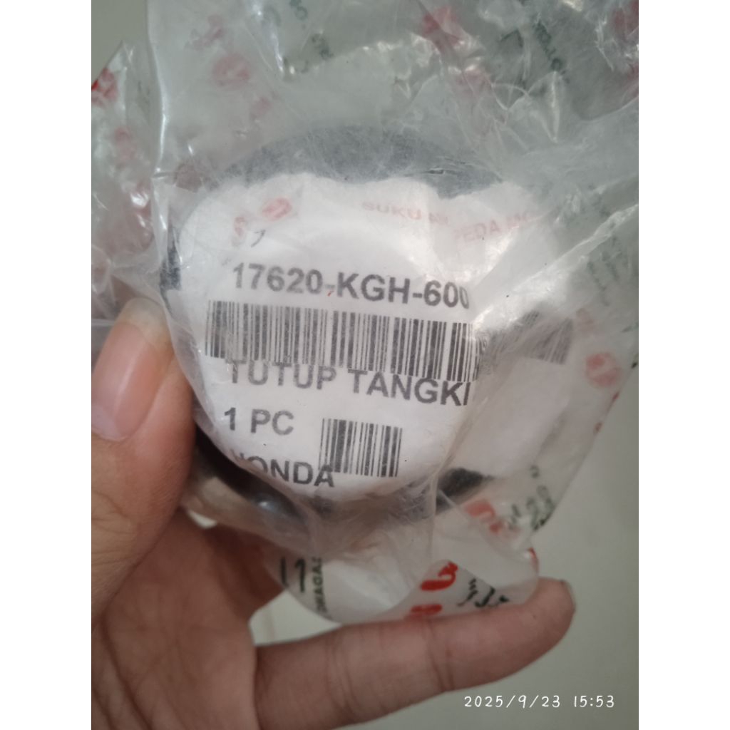 Tutup Tangki Bensin Motor Bebek Honda 17620-KGH-600