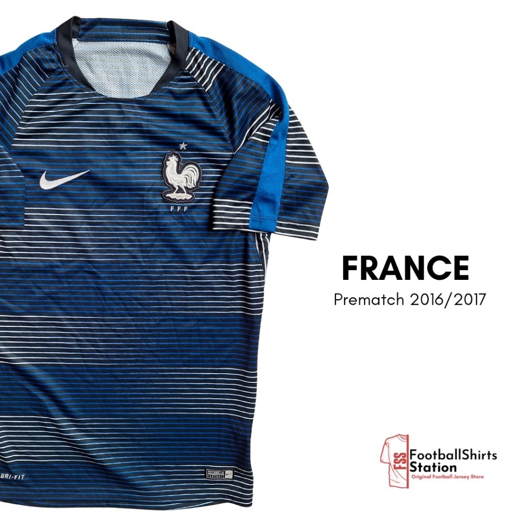 Jersey France Prematch 2016/2017 Size S Original