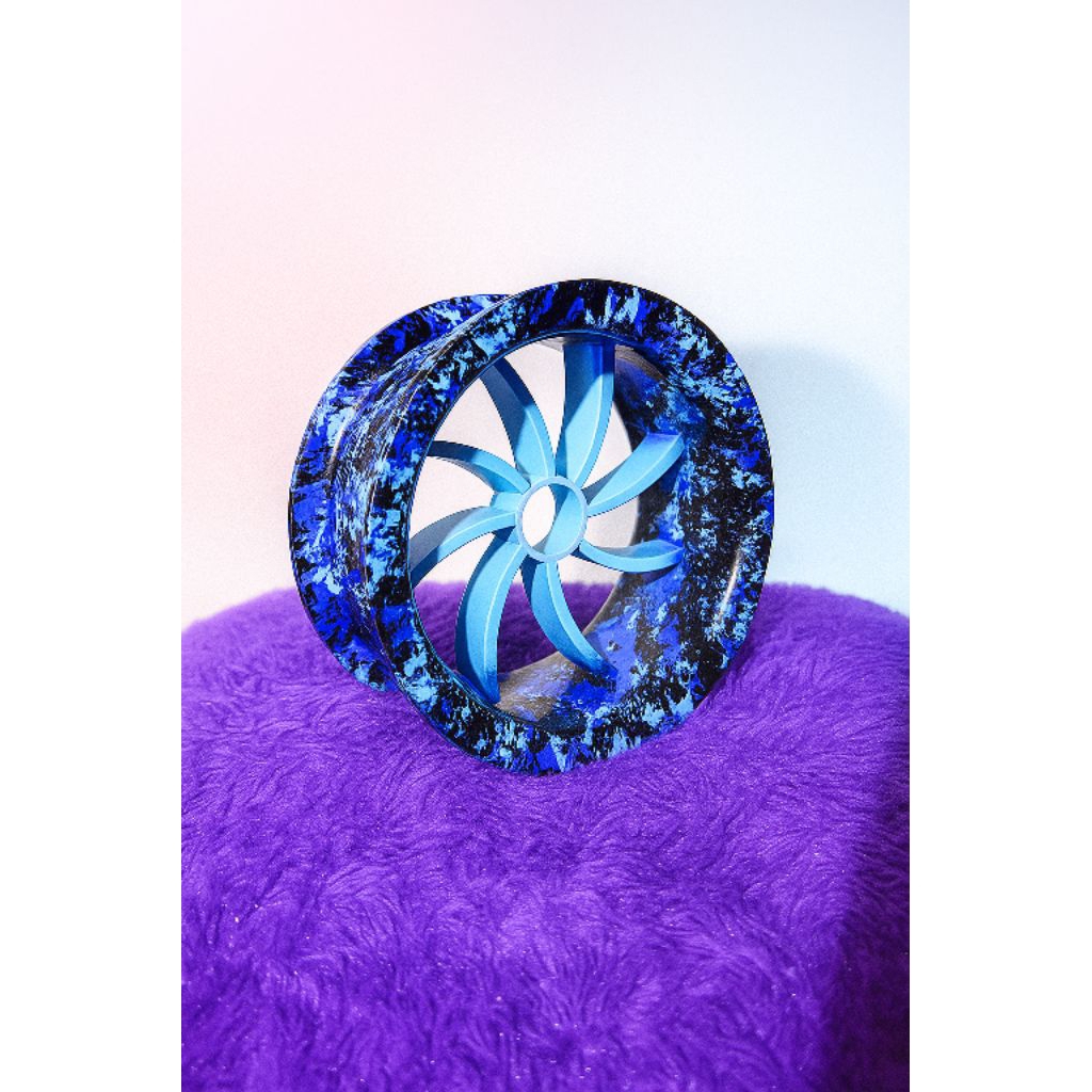 Gulungan Benang Layangan/Bladu BerMotif Unik / Model Brazil /Bahan Tebal 4,3 mm/ Ukuran 4 inch/Murah