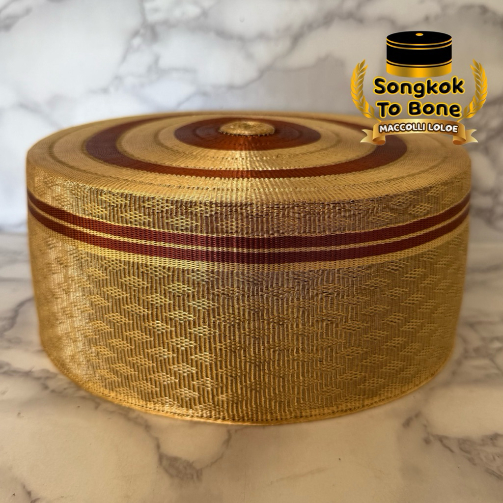 Songkok Recca Tembaga Super Premium - Songkok Bugis - Songkok To Bone