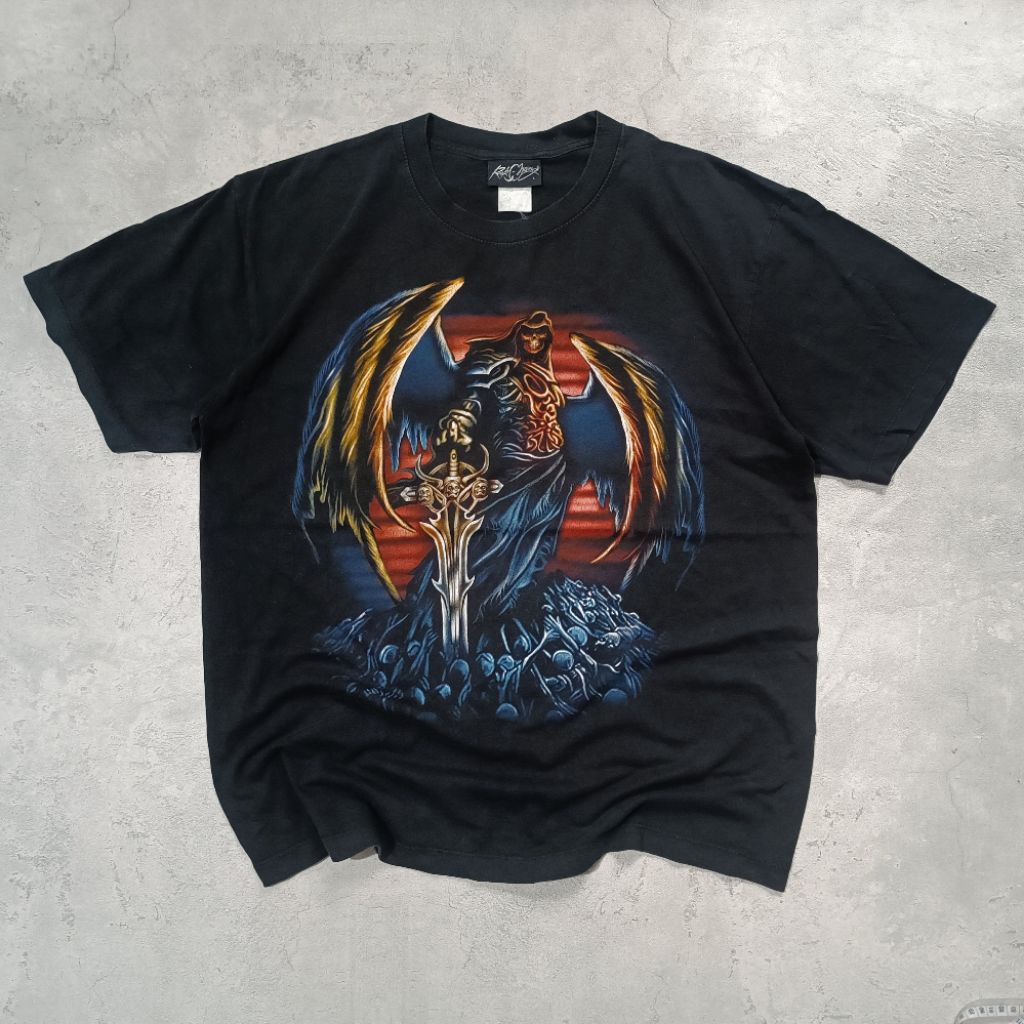 kaos vintage Rock Chang grim reaper