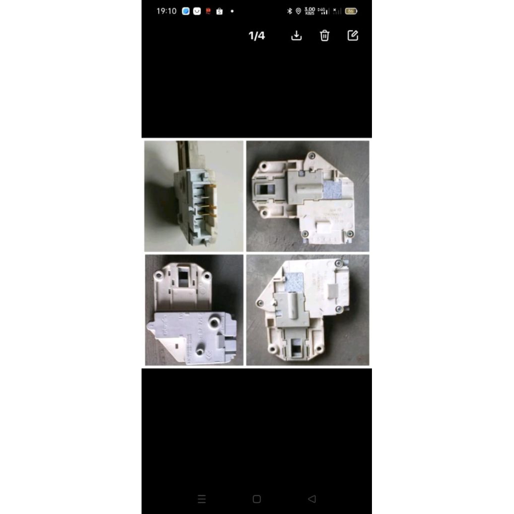 Doorlock electrolux ewf 8586 ewf 85661 ewf 10741 ewf 860