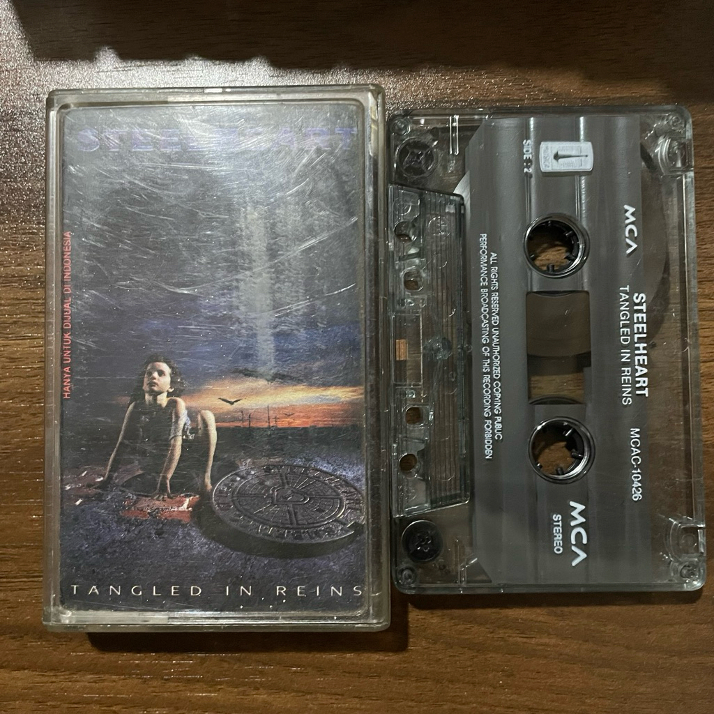 Kaset pita - Steelheart - Tangled in Reins