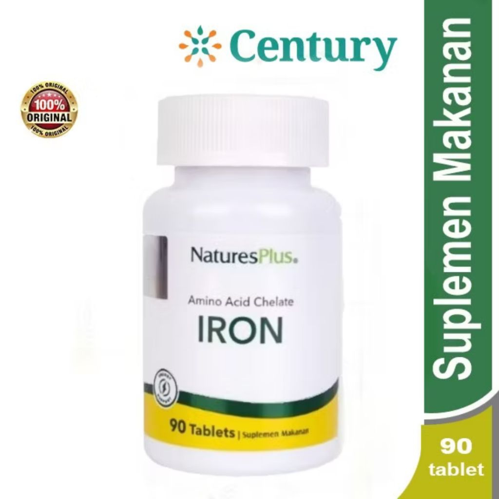 Nature's Plus Iron 20mg 90 Tablet